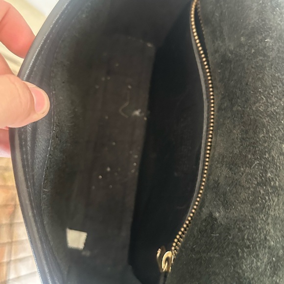 Vintage Coach Devon Crossbody Bag Black Leather Handbag No 202-11 - Picture 9 of 9